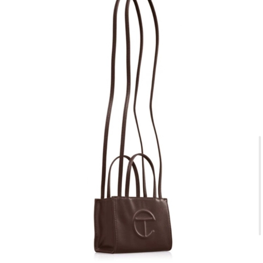 NWT Telfar Small Shopper in Pearly Chocolate 🍫